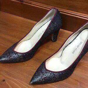 Sarah Flint Flowered Pumps